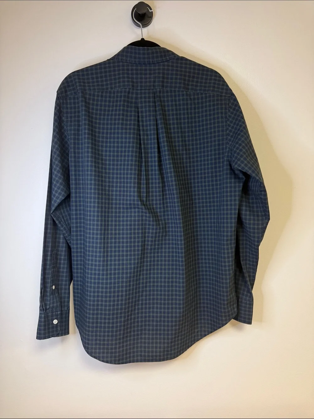 Ralph Lauren Blue-Green Plaid Button-Down Shirt